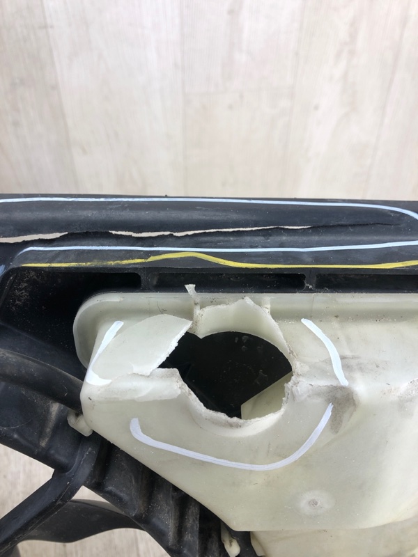 Диффузор вентилятора основного радиатора ELANTRA MD 10-15 2011 MD 1.8 G4NB