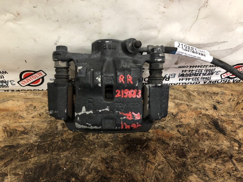 Суппорт тормозной задний правый SUBARU IMPREZA WRX 10-14 GH 2014 Хетчбек 2.5 EJ255 26692YC000 Б/У