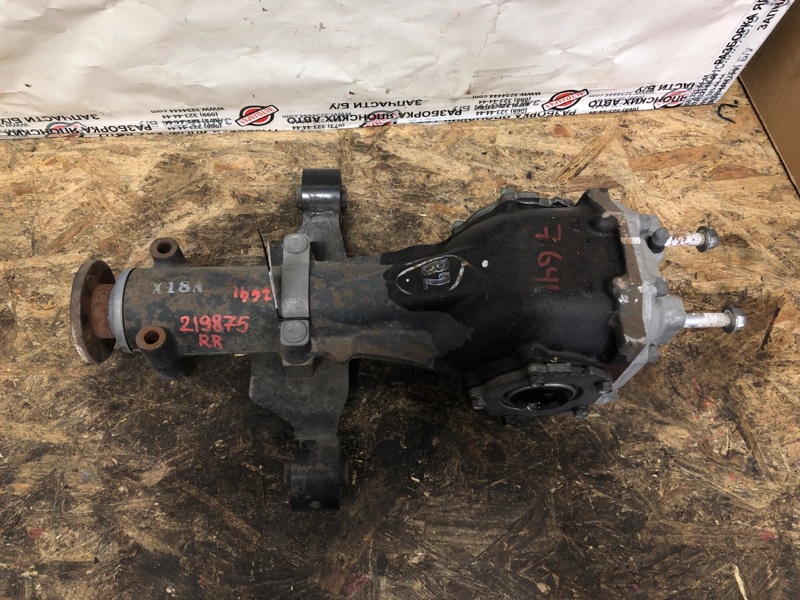 Редуктор задний SUBARU IMPREZA WRX 10-14 GH 2014 Хетчбек 2.5 EJ255 27011AB151 Б/У