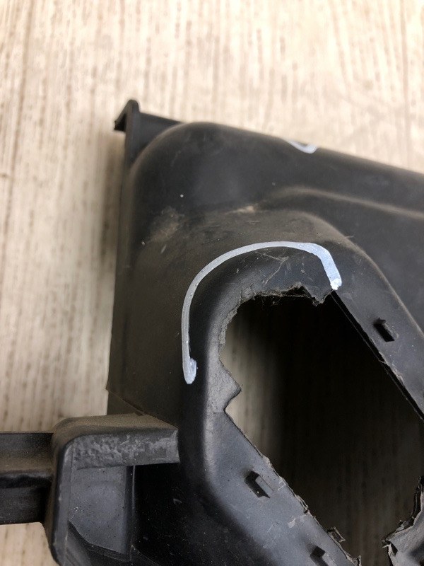 Диффузор вентилятора основного радиатора ELANTRA HD 06-11 2009 HD 2.0 G4GC