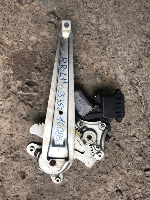 Стеклоподъемник задний левый LEXUS ES350 06-12 2009 Седан 3.5 69804-12180 Б/У