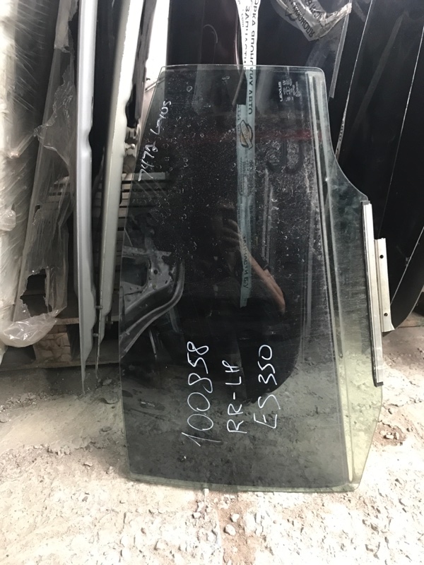 Стекло двери заднее левое LEXUS ES350 06-12 2009 Седан 3.5 68114-33160 Б/У