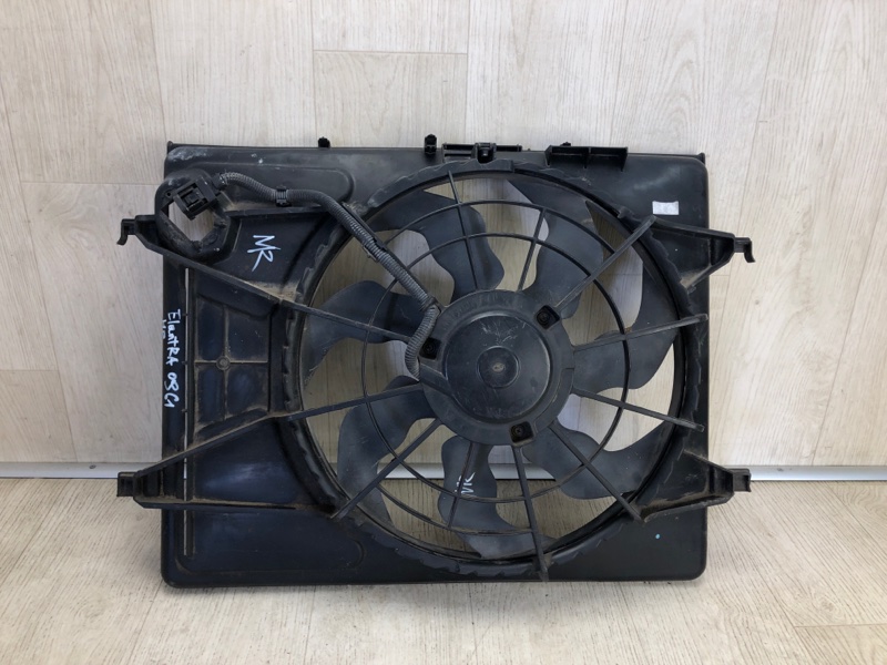 Диффузор вентилятора основного радиатора HYUNDAI ELANTRA HD 06-11 2007 HD 2.0 G4GC 25380-2H150 Б/У