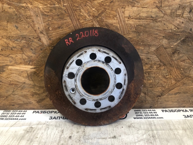 Тормозной диск задний задний VOLKSWAGEN JETTA USA 10-17 2017 Седан 1.4L TSI I-4 Turbocharged 5C0 615 601 A Б/У