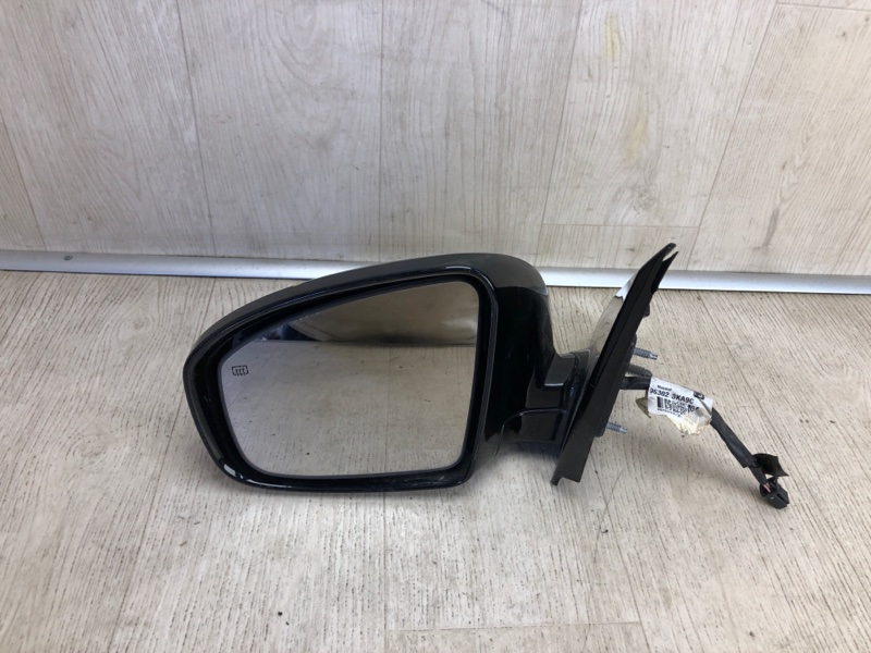 Зеркало левое NISSAN PATHFINDER R52 12-21 2013 R52 3.5 VQ35DE 96302-3KA9B Б/У