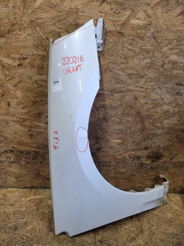 Крыло переднее правое MITSUBISHI GALANT 03-12 2012 Седан 2.4 4G69 5220C094 Б/У