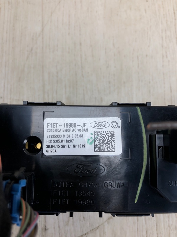 Блок управления печкой FOCUS 10-18 2015 CB8 2.0 XQDA