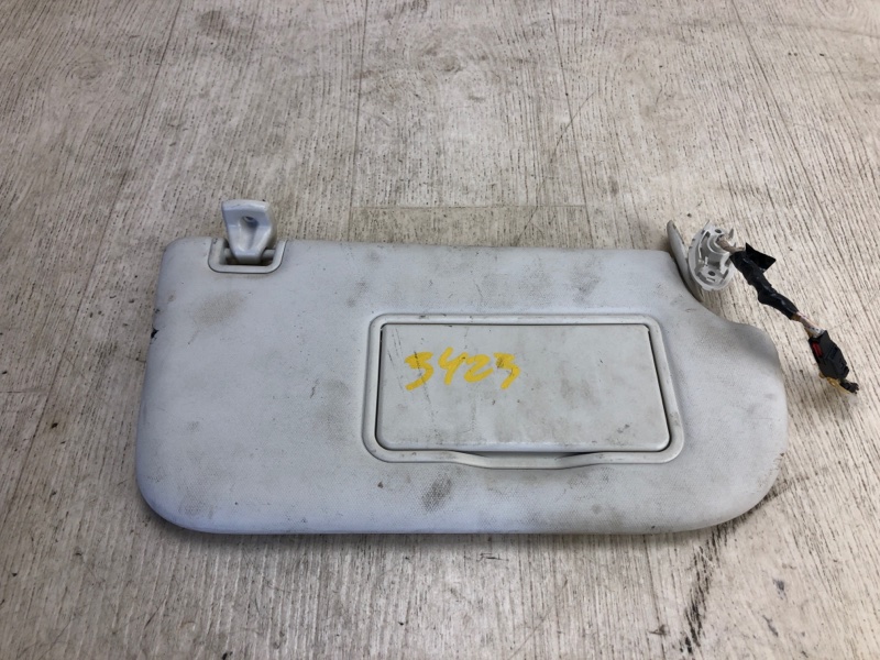 Козырек солнцезащитный правый FORD FOCUS 10-18 2015 CB8 2.0 XQDA CM5Z-5804104-EA Б/У