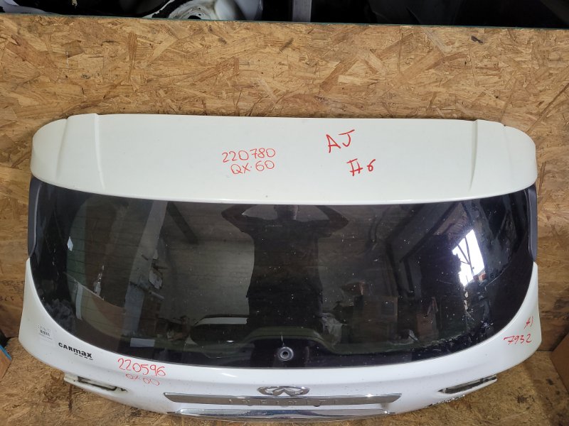 Спойлер крышки багажника INFINITI QX60/JX35 12-20 2013 Внедорожник 3.5 96030-3JA0E Б/У