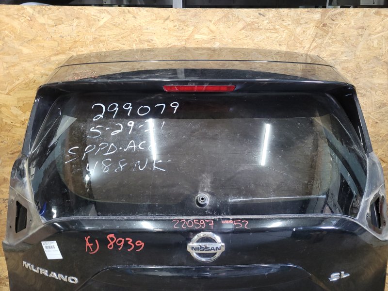 Спойлер крышки багажника NISSAN MURANO Z52 14- Внедорожник 3.5 VQ35DE