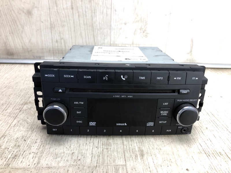 Магнитола DODGE JOURNEY 08-20 2008 JC 3.5 EGF 68252826AC Б/У