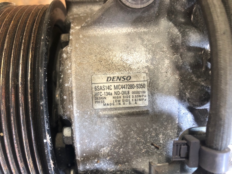 Компрессор кондиционера TLX 14-17 2015 Седан 2.4