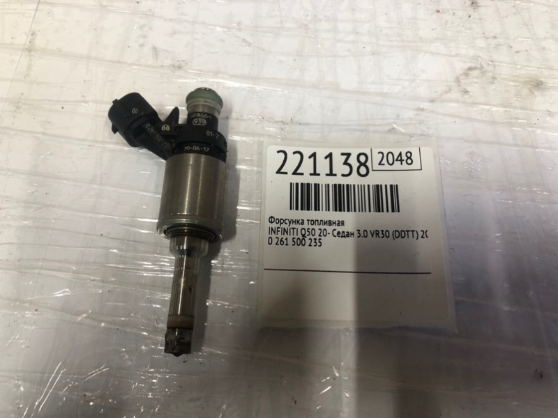 Форсунка топливная Q50 20- 2021 Седан 3.0 VR30DDTT Форсунка топливная Q50 20- 2021 Седан 3.0 VR30DDTT