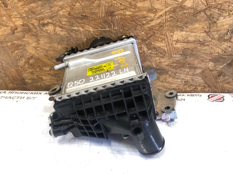 Радиатор интеркулера левый INFINITI Q50 20- 2021 Седан 3.0 VR30DDTT 14461-5CA1D Б/У