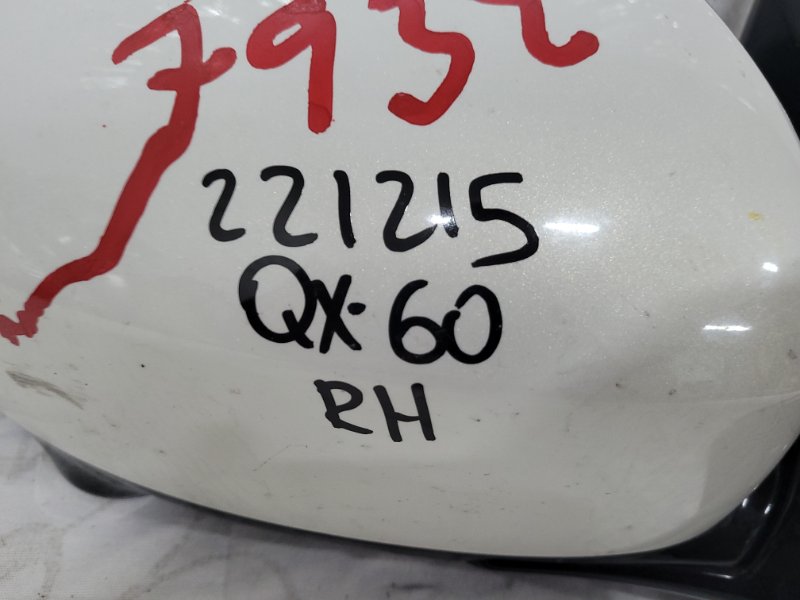 Зеркало правое QX60/JX35 12-20 2013 Внедорожник 3.5 Зеркало правое QX60/JX35 12-20 2013 Внедорожник 3.5