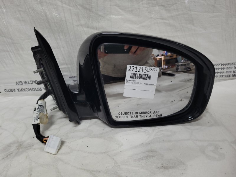 Зеркало правое INFINITI QX60/JX35 12-20 Внедорожник 3.5 Зеркало правое INFINITI QX60/JX35 12-20 Внедорожник 3.5