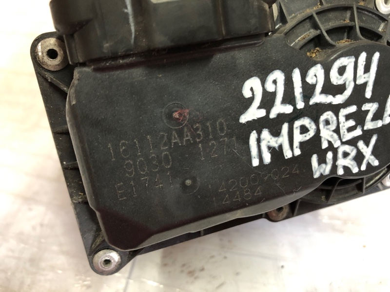 Дроссельная заслонка IMPREZA WRX 10-14 GH 2014 Хетчбек 2.5 EJ255 Дроссельная заслонка IMPREZA WRX 10-14 GH 2014 Хетчбек 2.5 EJ255