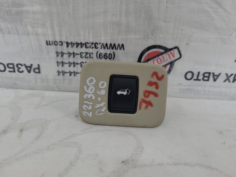 Кнопка закрывания крышки багажника INFINITI QX60/JX35 12-20 2013 Внедорожник 3.5 25140-3JA0B Б/У