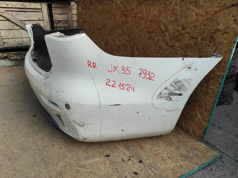 Бампер задний QX60/JX35 12-20 2013 Внедорожник 3.5