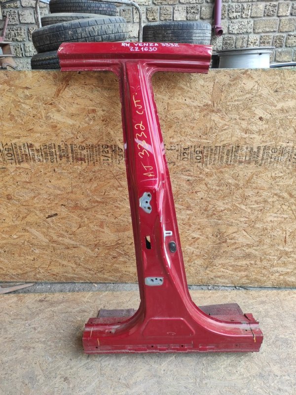 Запчасть стойка кузова средняя правая TOYOTA VENZA 09-16 2015 Минивэн 3.5 2GR-FE 61311-0T010 Б/У Стойка кузова средняя правая TOYOTA VENZA 09-16 2015 Минивэн 3.5 2GR-FE 61311-0T010 Б/У