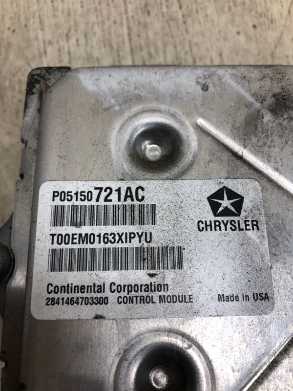 Блок управления двигателем JOURNEY 08-20 2013 JC 3.6 ERB