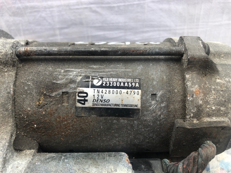 Стартер OUTBACK 09-14 BR 2010 2.5 EJ253