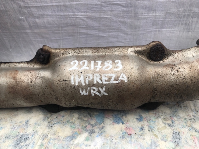 Приемная труба глушителя IMPREZA WRX 10-14 GH 2014 Хетчбек 2.5 EJ255