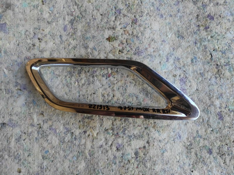 Накладка бампера задняя правая ACURA MDX (YD3) 13-21 2015 Внедорожник 3.5 71512-TZ5-A00 Б/У