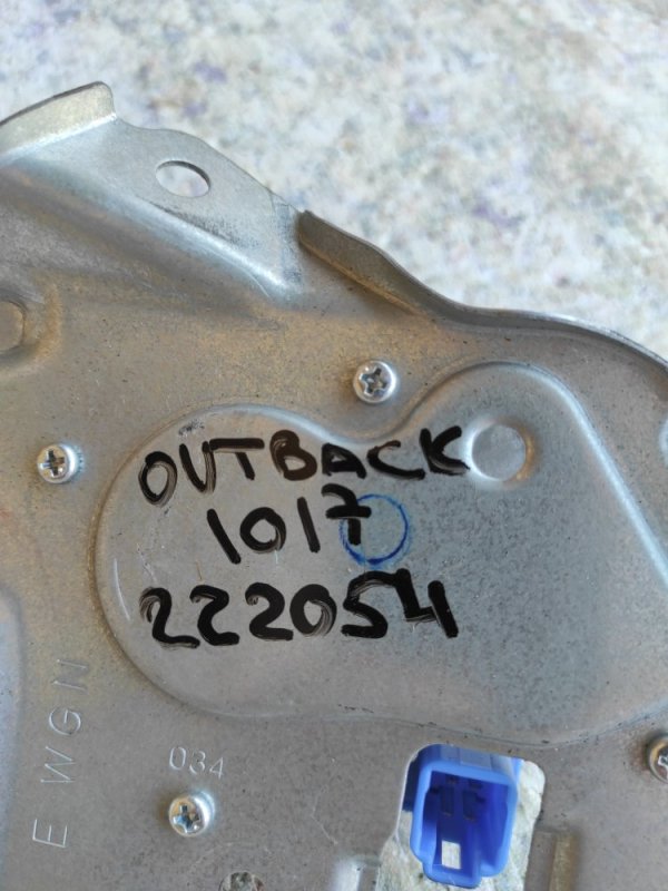 Моторчик стеклоочистителя задний OUTBACK 09-14 BR 2010 2.5 EJ253