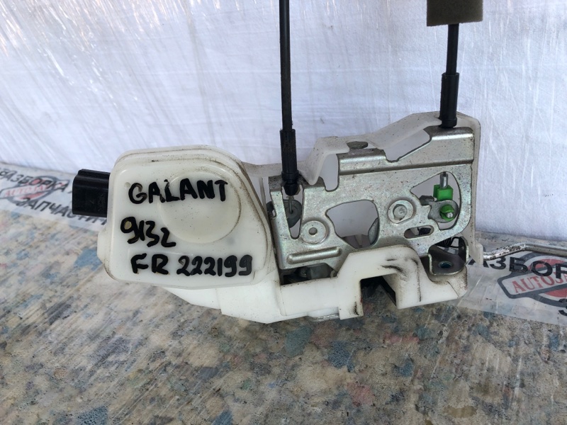 Замок двери передний правый MITSUBISHI GALANT 03-12 Седан 2.4 4G69