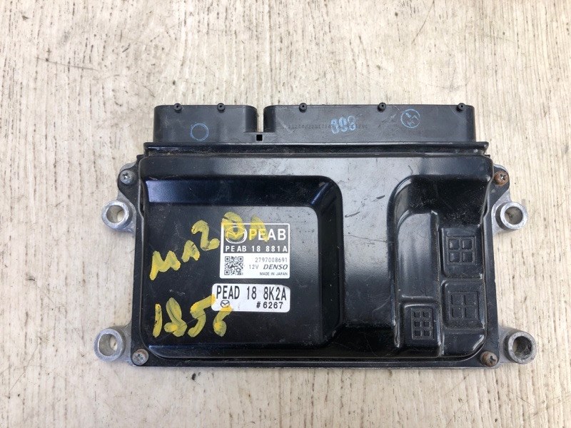 Блок управления двигателем MAZDA 3 BM 13-19 2014 BM 2.0 PE-VPS PEAB-18-881A Б/У