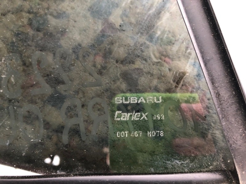 Стекло двери глухое заднее правое OUTBACK 09-14 BR 2010 2.5 EJ253