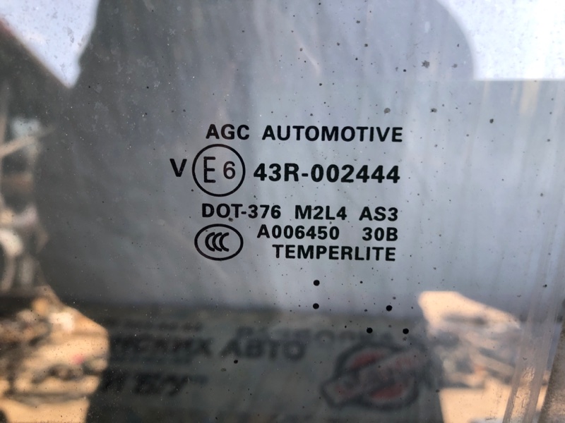 Стекло двери заднее левое QX60/JX35 12-20 2013 Внедорожник 3.5