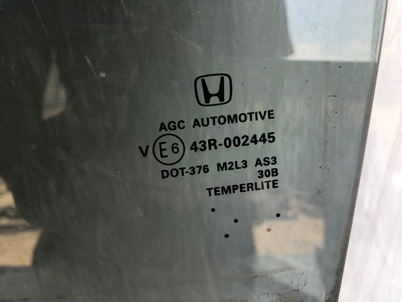 Стекло двери заднее левое CROSSTOUR 09-15 2012 3.5 Стекло двери заднее левое CROSSTOUR 09-15 2012 3.5