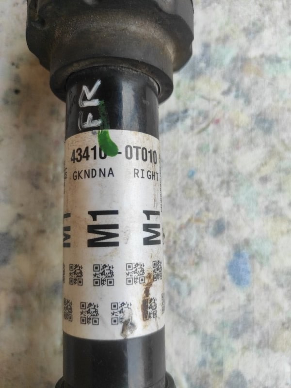 Привод передний правый VENZA 09-16 2015 Минивэн 3.5 2GR-FE