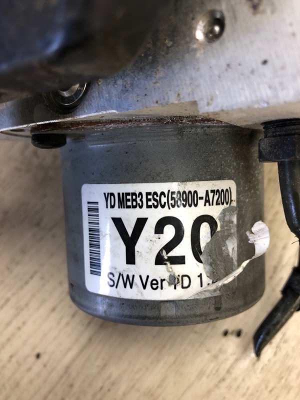 Блок ABS FORTE YD 12- 2013 YD 1.8 G4NB