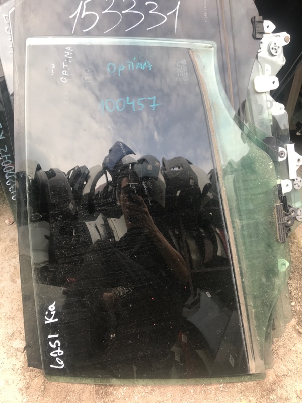 Стекло двери заднее левое KIA OPTIMA TF 11-16 2015 Седан 2.4 83411-2T010 Б/У