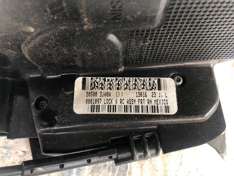 Замок двери передний правый QX60/JX35 12-20 2013 Внедорожник 3.5 Замок двери передний правый QX60/JX35 12-20 2013 Внедорожник 3.5