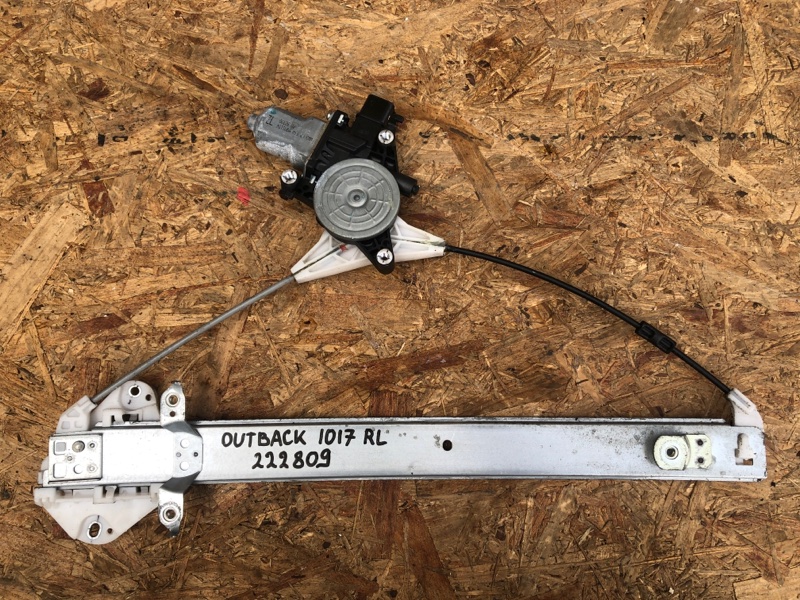 Стеклоподъемник задний левый SUBARU OUTBACK 09-14 BR 2010 2.5 EJ253 61042AJ01A Б/У