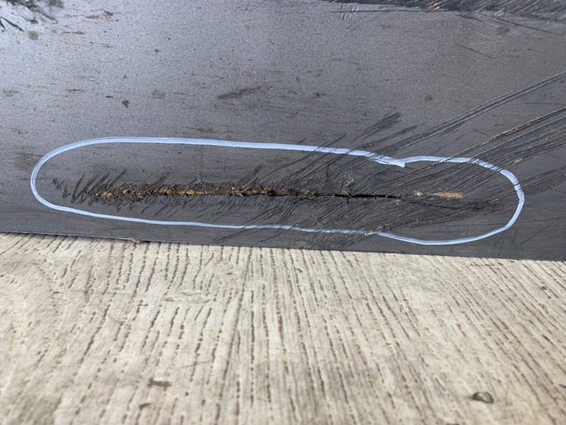 Накладка порога наружная правая 200 14-16 2016 UF 2.4 ED6