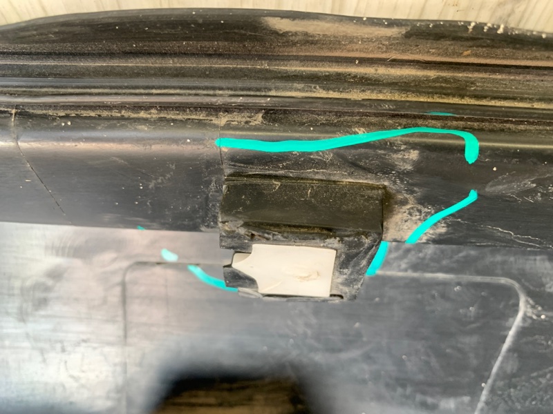 Накладка порога наружная правая EDGE 06-14 2014 TQ1 3.5 PDED