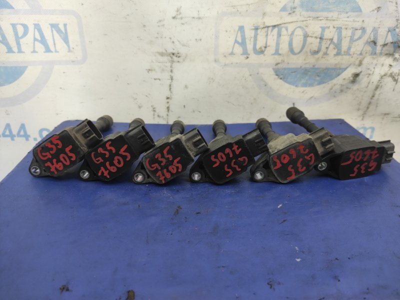 Катушка зажигания INFINITI G25/G35/G37/Q40 06-14 22448-JA10A Б/У