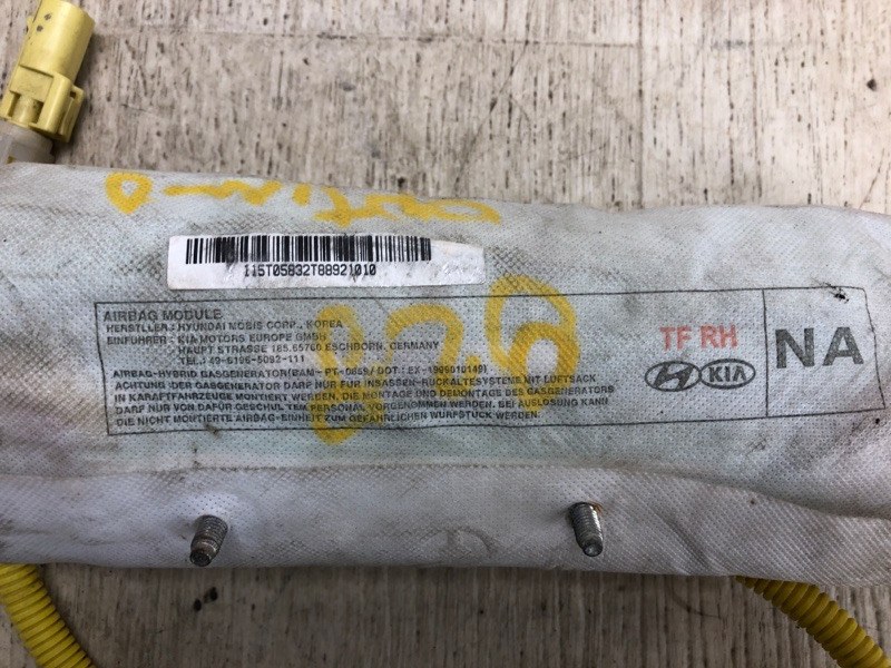 Подушка безопасности в сиденье правая KIA OPTIMA TF 11-16 TF 2.4 G4KJ