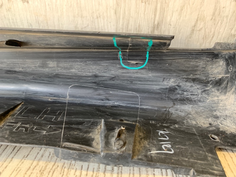 Накладка порога наружная левая JUKE 10-19 2010 F15 1.6 MR16DDT