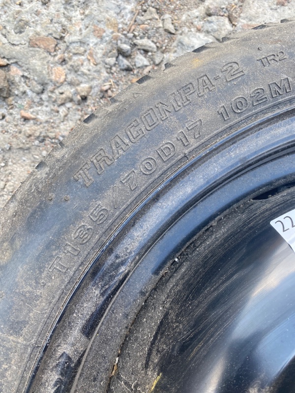 Диск колесный (докатка) SUBARU IMPREZA WRX 10-14 GH Хетчбек 2.5 EJ255