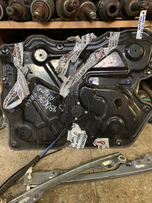 Стеклоподъемник передний левый NISSAN ALTIMA L32 07-12 80771-JA000 Б/У