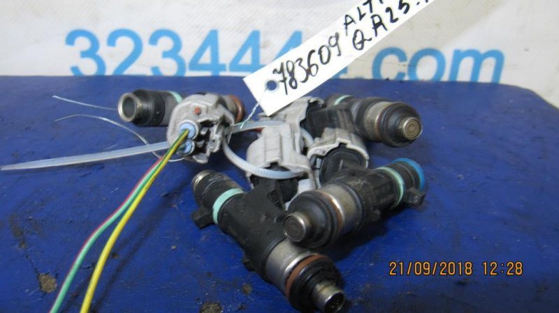 Форсунка топливная NISSAN ALTIMA L32 07-12 QR25 16600-JA000 Б/У