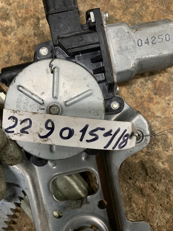 Стеклоподъемник задний левый MITSUBISHI LANCER X 10 07-15