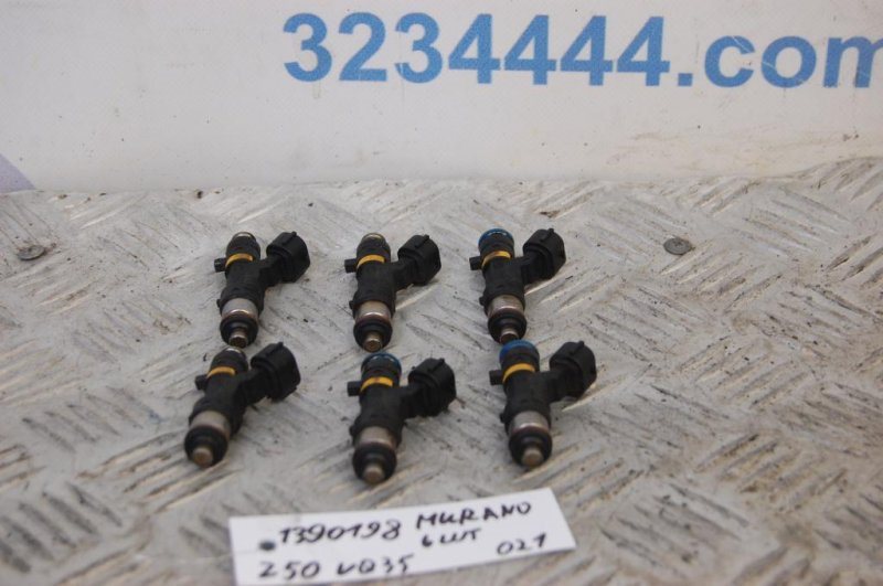 Запчасть форсунка топливная NISSAN MURANO Z50 02-07 2006 Внедорожник 3.5 16600-CD700 Б/У Форсунка топливная NISSAN MURANO Z50 02-07 2006 Внедорожник 3.5 16600-CD700 Б/У