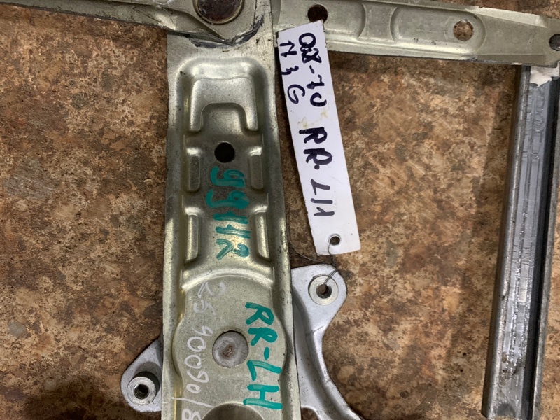 Стеклоподъемник задний левый M25/M37/M56/Q70/M35H 10-16 2013 Седан 3.7 VQ37VHR